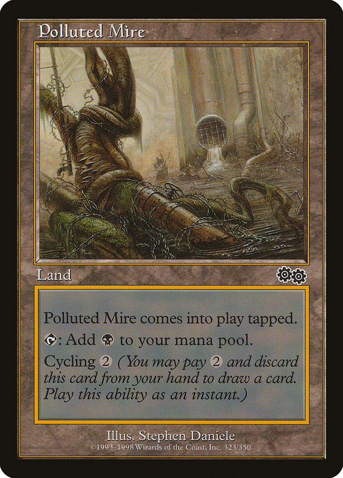 Polluted Mire [Urza's Saga] | Rock City Comics