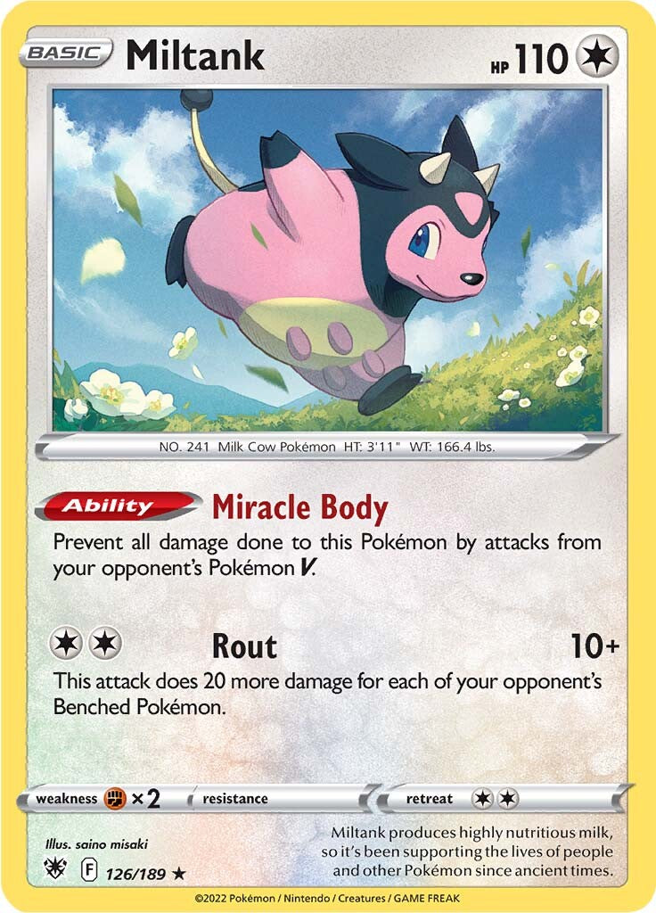 Miltank (126/189) [Sword & Shield: Astral Radiance] | Rock City Comics