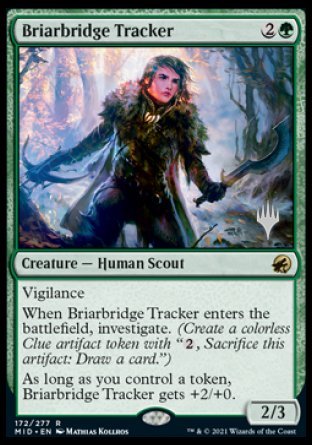 Briarbridge Tracker (Promo Pack) [Innistrad: Midnight Hunt Promos] | Rock City Comics