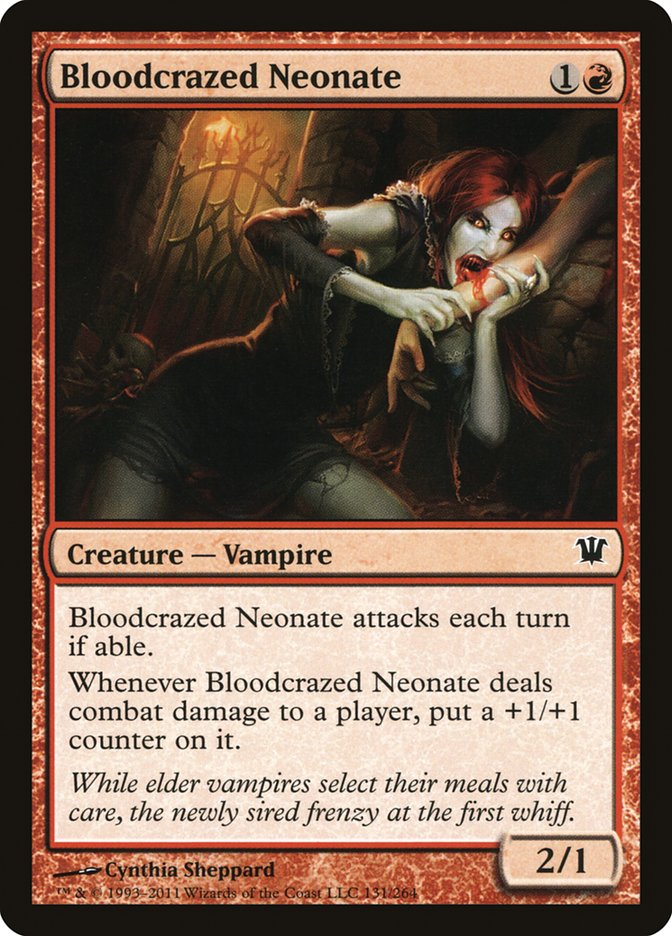 Bloodcrazed Neonate [Innistrad] | Rock City Comics