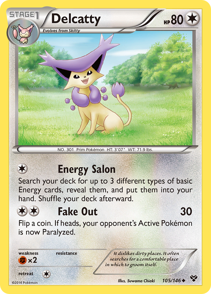 Delcatty (105/146) [XY: Base Set] | Rock City Comics