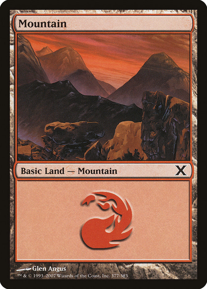 Mountain (377) [Tenth Edition] | Rock City Comics
