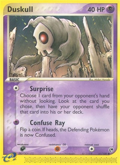 Duskull (61/100) [EX: Sandstorm] | Rock City Comics