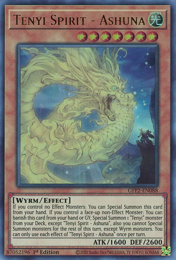 Tenyi Spirit - Ashuna [GFP2-EN088] Ultra Rare | Rock City Comics