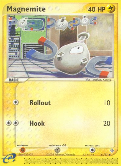 Magnemite (61/97) [EX: Dragon] | Rock City Comics