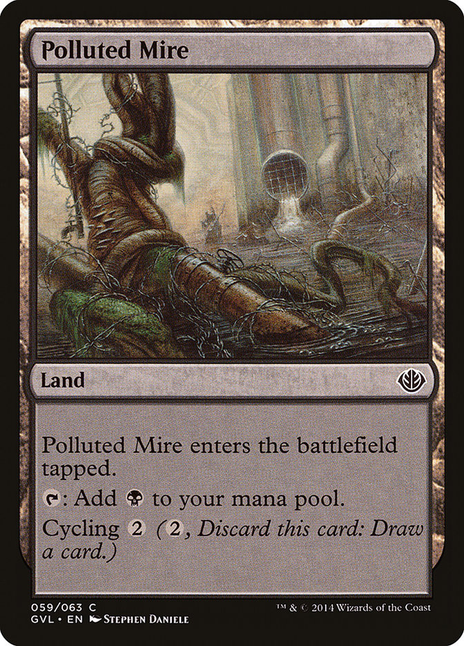 Polluted Mire (Garruk vs. Liliana) [Duel Decks Anthology] | Rock City Comics