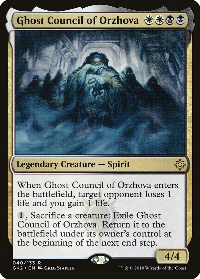 Ghost Council of Orzhova [Ravnica Allegiance Guild Kit] | Rock City Comics