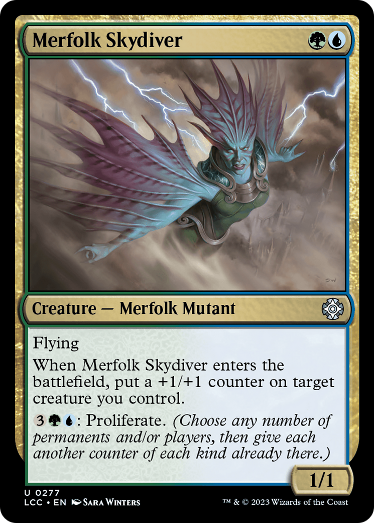 Merfolk Skydiver [The Lost Caverns of Ixalan Commander] | Rock City Comics