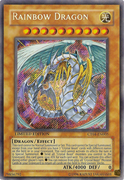 Rainbow Dragon [CT04-EN005] Secret Rare | Rock City Comics