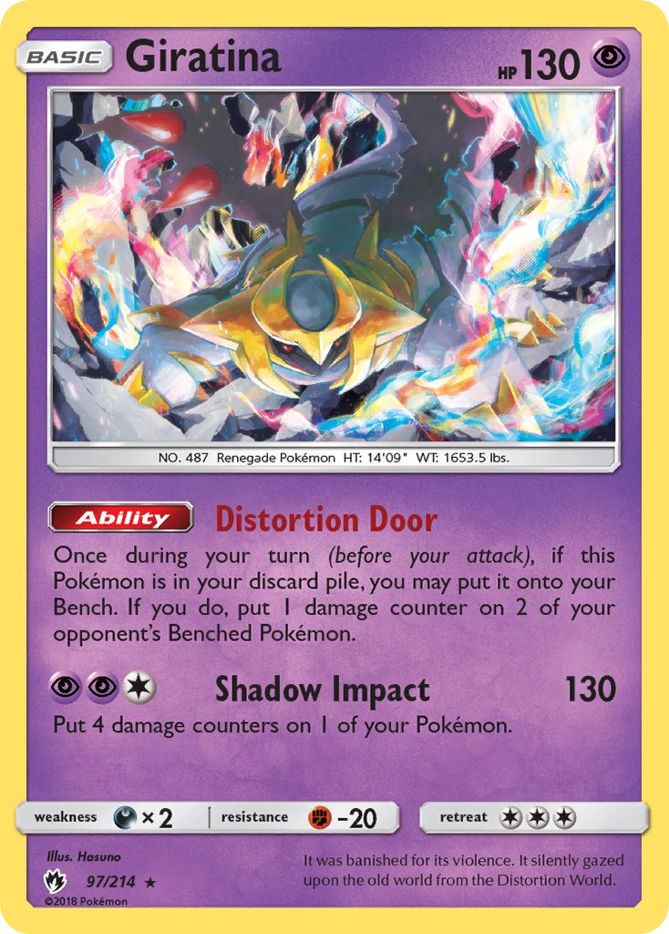 Giratina (97/214) (Theme Deck Exclusive) [Sun & Moon: Lost Thunder] | Rock City Comics