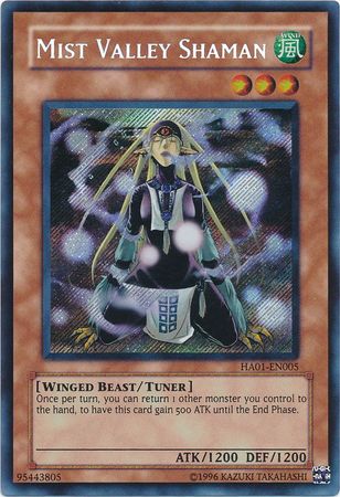 Mist Valley Shaman [HA01-EN005] Secret Rare | Rock City Comics