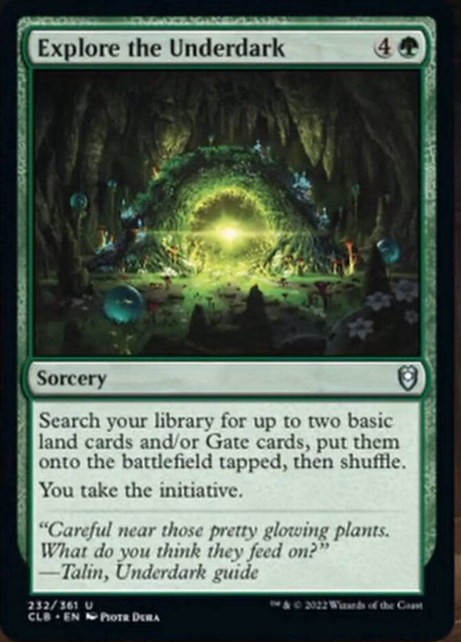 Explore the Underdark [Commander Legends: Battle for Baldur's Gate] | Rock City Comics