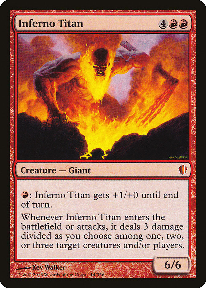 Inferno Titan [Commander 2013] | Rock City Comics