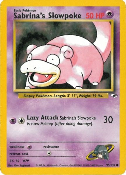 Sabrina's Slowpoke (95/132) [Gym Heroes Unlimited] | Rock City Comics