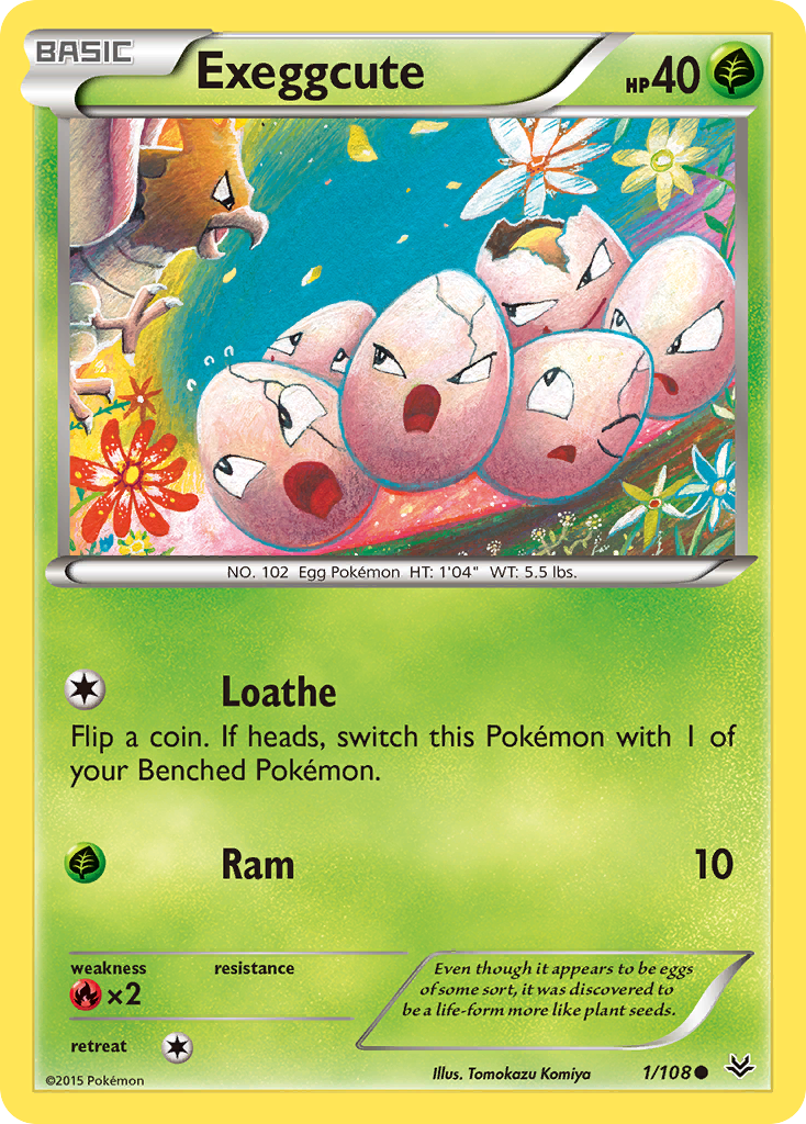 Exeggcute (1/108) [XY: Roaring Skies] | Rock City Comics