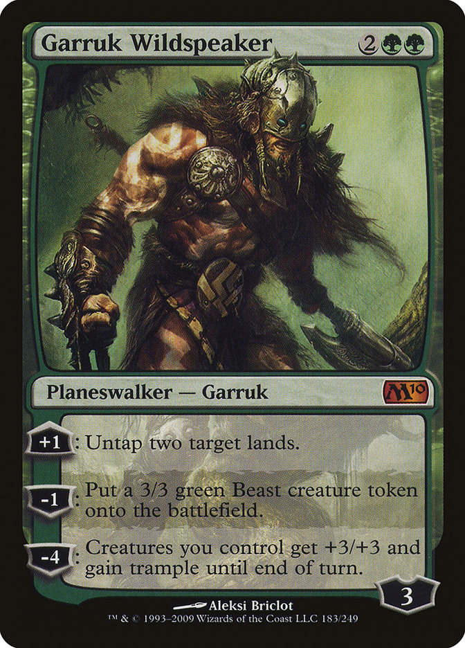 Garruk Wildspeaker [Magic 2010] | Rock City Comics