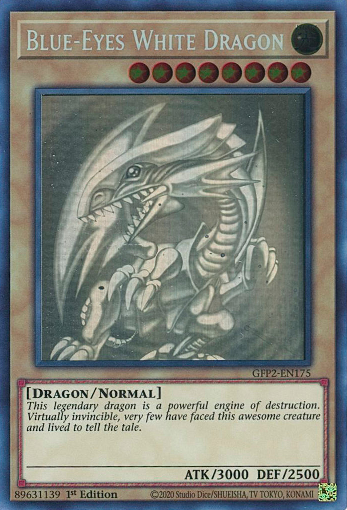 Blue-Eyes White Dragon [GFP2-EN175] Ghost Rare | Rock City Comics