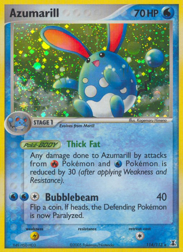 Azumarill (114/113) [EX: Delta Species] | Rock City Comics