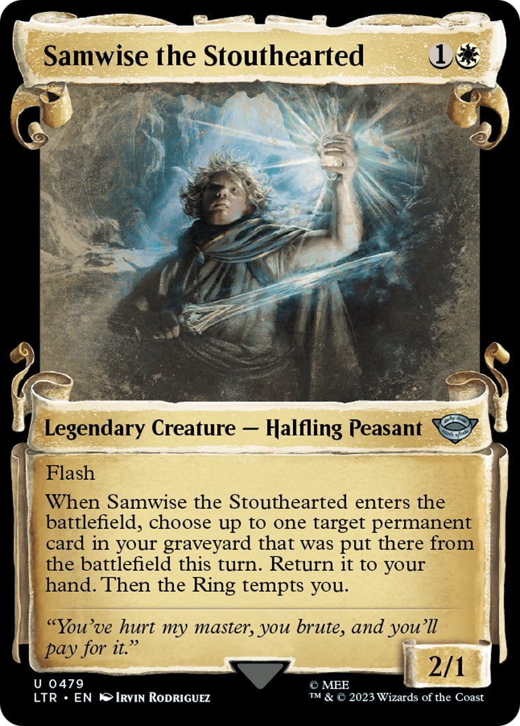 Samwise the Stouthearted [The Lord of the Rings: Tales of Middle-Earth Showcase Scrolls] | Rock City Comics