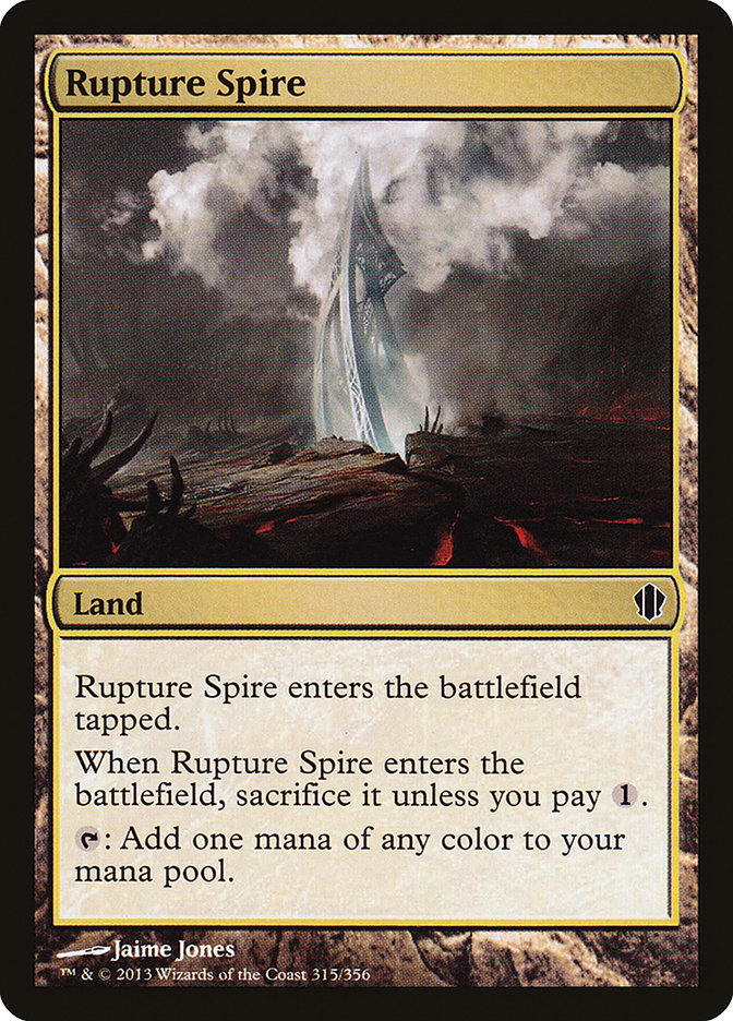 Rupture Spire [Commander 2013] | Rock City Comics