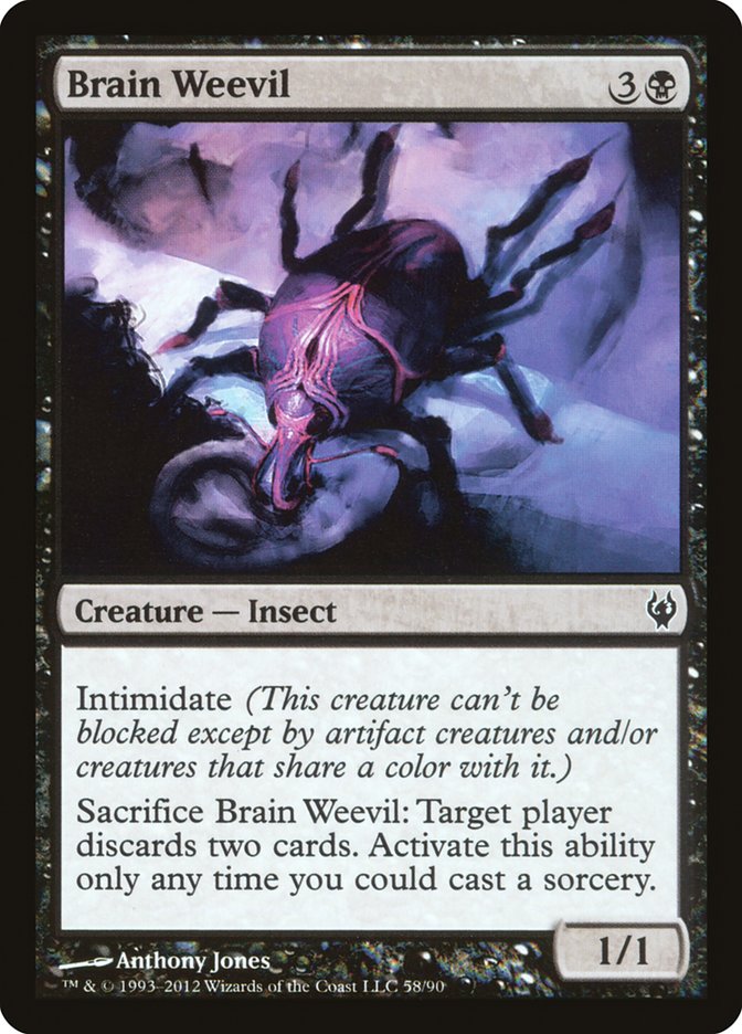 Brain Weevil [Duel Decks: Izzet vs. Golgari] | Rock City Comics