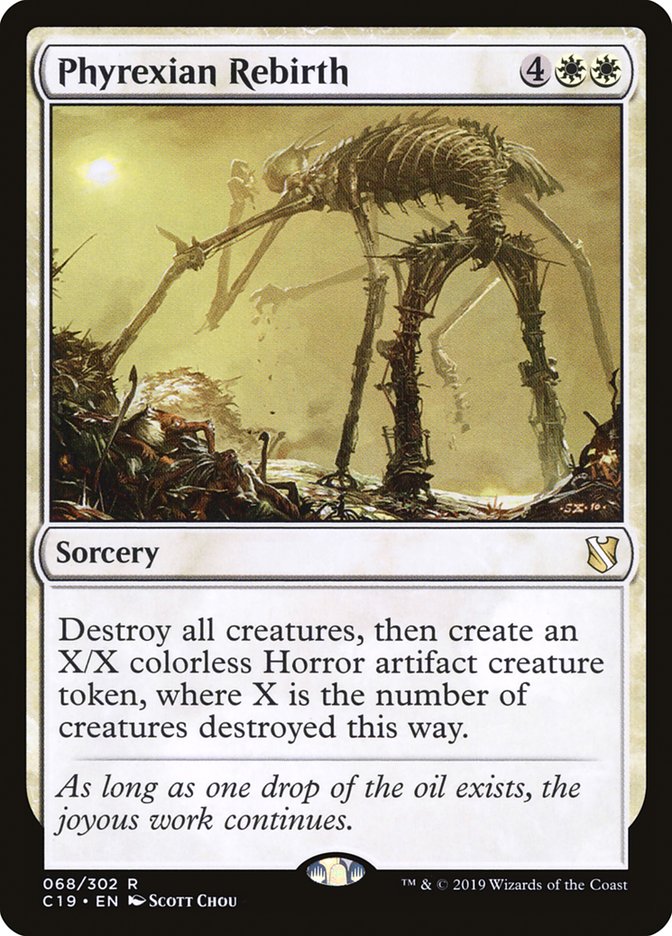 Phyrexian Rebirth [Commander 2019] | Rock City Comics