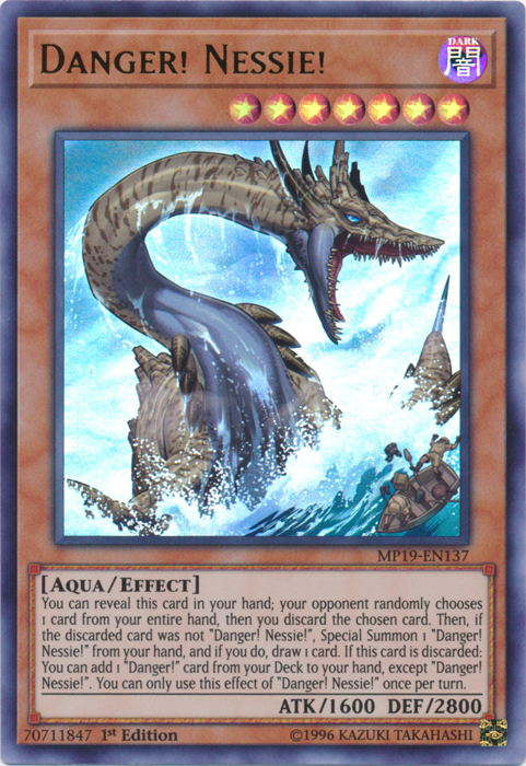danger yugioh cards Danger! Bigfoot! | Card Details Tsuchinoko? Danger!? Wendigo? Orica Custom Card