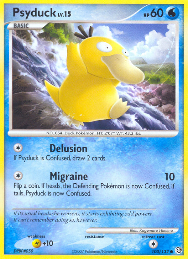 Psyduck (100/132) [Diamond & Pearl: Secret Wonders] | Rock City Comics