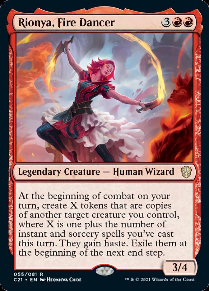 Rionya, Fire Dancer [Commander 2021] | Rock City Comics
