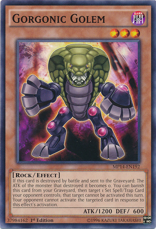 Gorgonic Golem [MP14-EN192] Common | Rock City Comics