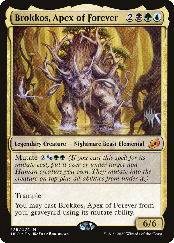 Brokkos, Apex of Forever (Promo Pack) [Ikoria: Lair of Behemoths Promos] | Rock City Comics