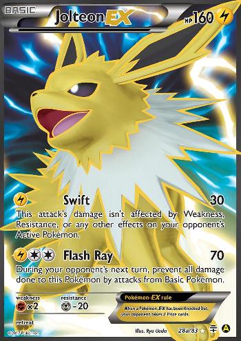 Jolteon EX (28a/83) (Alternate Art Promo) [XY: Generations] | Rock City Comics