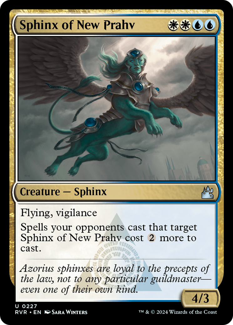 Sphinx of New Prahv [Ravnica Remastered] | Rock City Comics