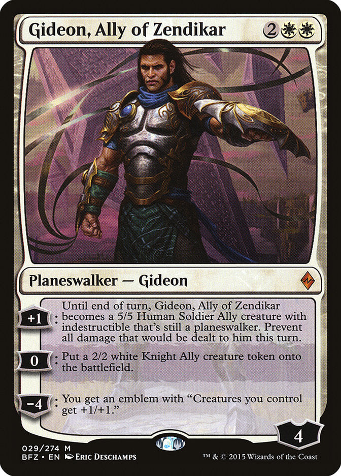 Gideon, Ally of Zendikar [Battle for Zendikar] | Rock City Comics