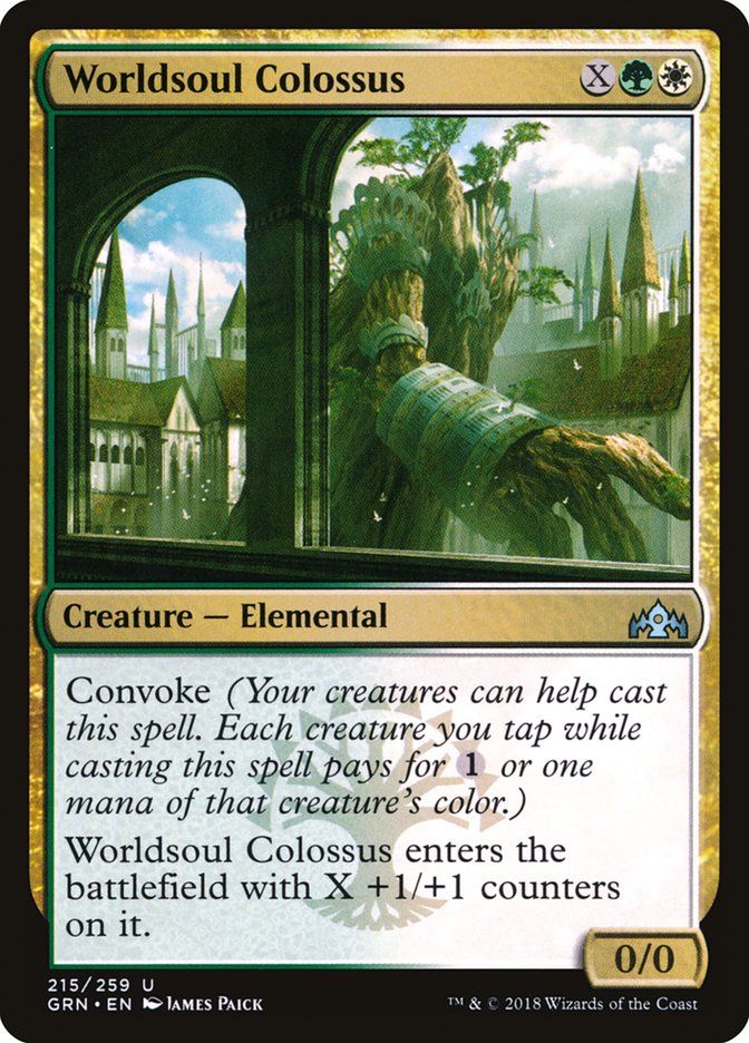 Worldsoul Colossus [Guilds of Ravnica] | Rock City Comics