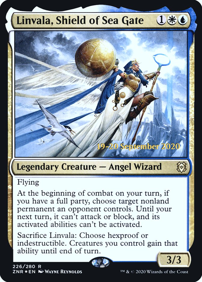 Linvala, Shield of Sea Gate [Zendikar Rising Prerelease Promos] | Rock City Comics