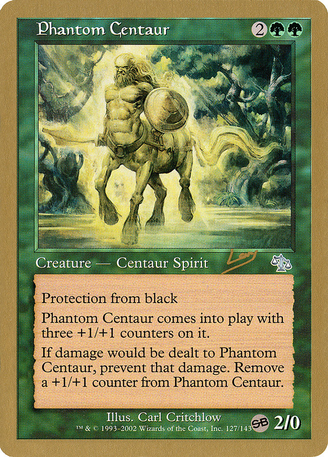 Phantom Centaur (Raphael Levy) (SB) [World Championship Decks 2002] | Rock City Comics