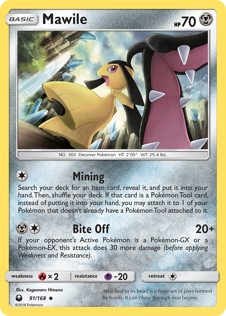 Mawile (91/168) [Sun & Moon: Celestial Storm] | Rock City Comics