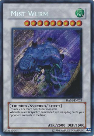 Mist Wurm [HA01-EN023] Secret Rare | Rock City Comics