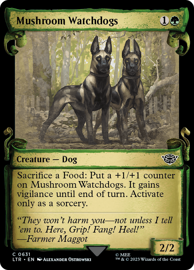 Mushroom Watchdogs [The Lord of the Rings: Tales of Middle-Earth Showcase Scrolls] | Rock City Comics