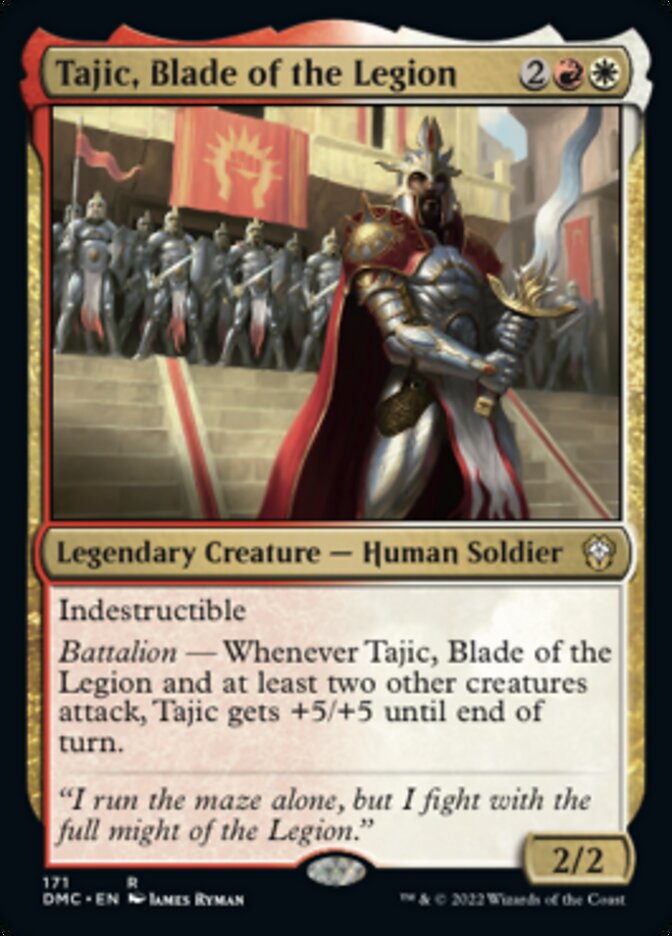 Tajic, Blade of the Legion [Dominaria United Commander] | Rock City Comics