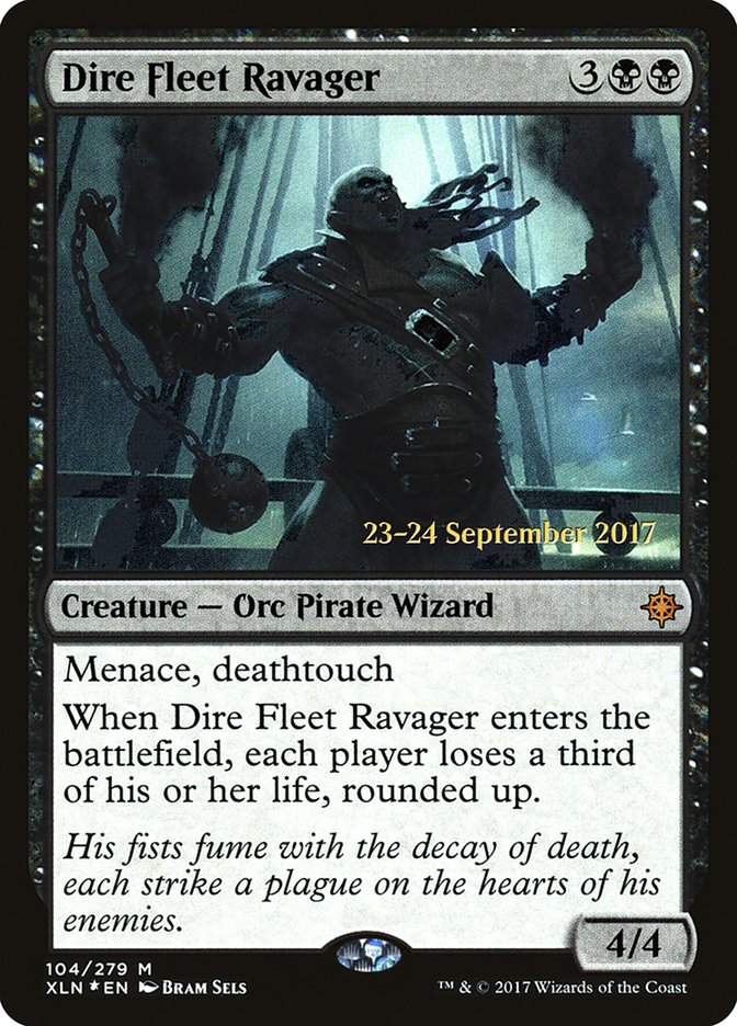 Dire Fleet Ravager  [Ixalan Prerelease Promos] | Rock City Comics