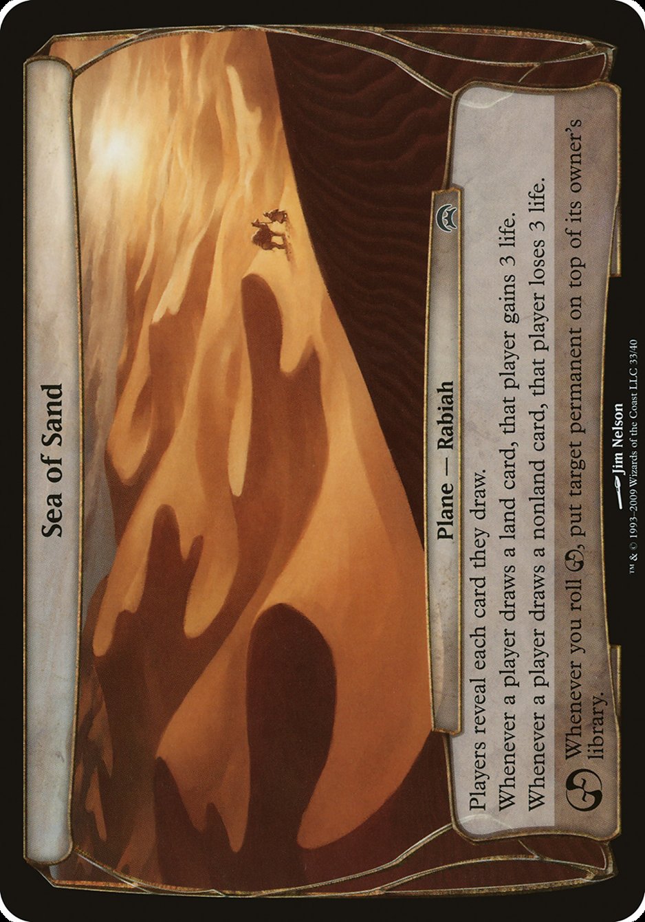 Sea of Sand (Planes) [Planechase Planes] | Rock City Comics