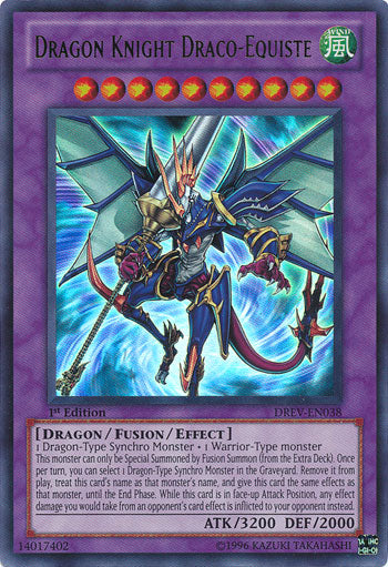 Dragon Knight Draco-Equiste [DREV-EN038] Ultra Rare | Rock City Comics