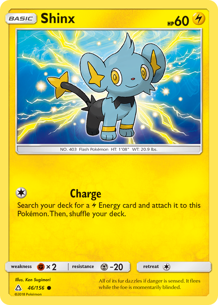 Shinx (46/156) [Sun & Moon: Ultra Prism] | Rock City Comics