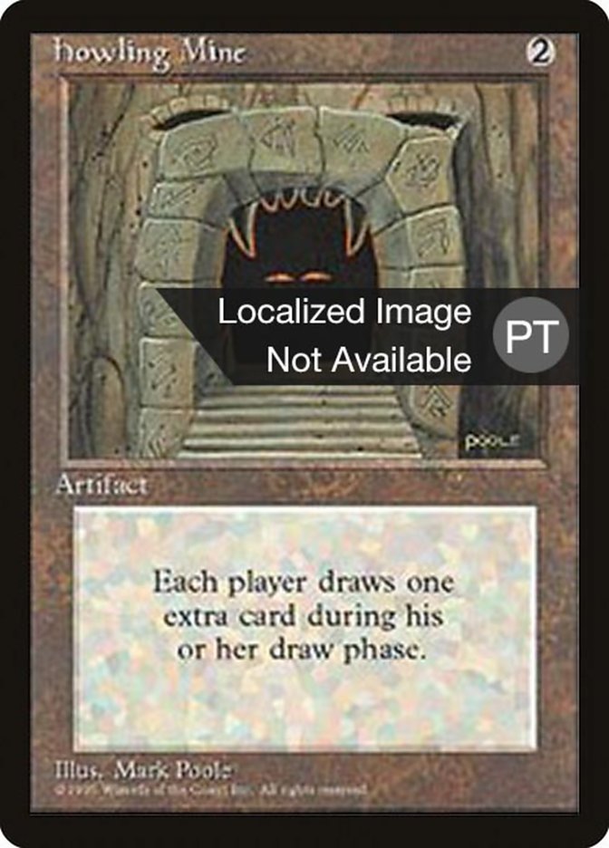 Howling Mine [Fourth Edition (Foreign Black Border)] | Rock City Comics