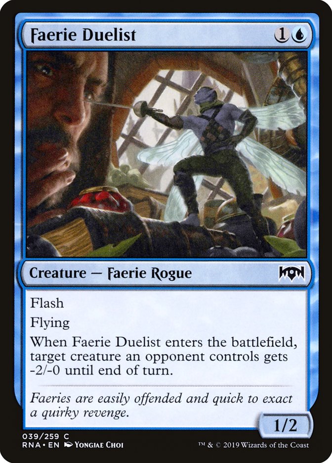 Faerie Duelist [Ravnica Allegiance] | Rock City Comics