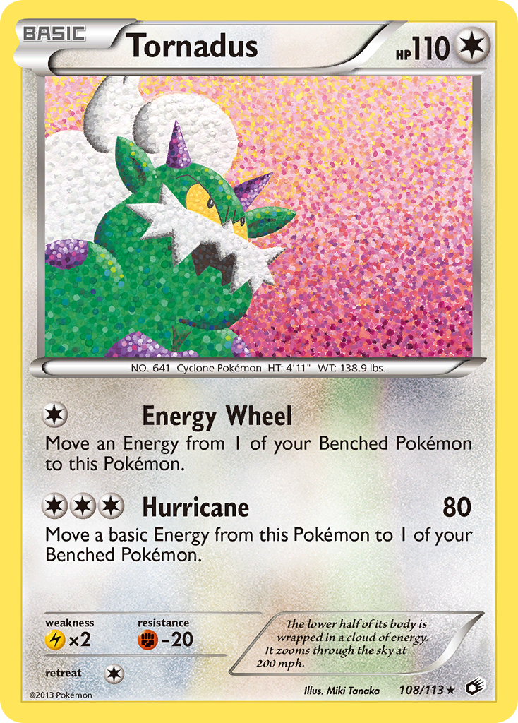 Tornadus (108/113) [Black & White: Legendary Treasures] | Rock City Comics