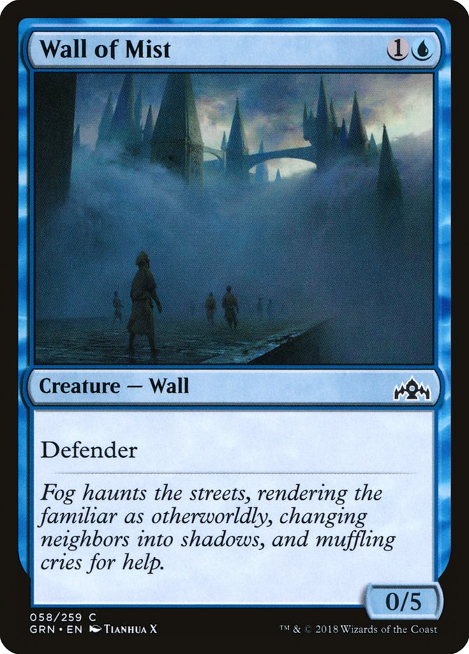 Wall of Mist [Guilds of Ravnica] | Rock City Comics