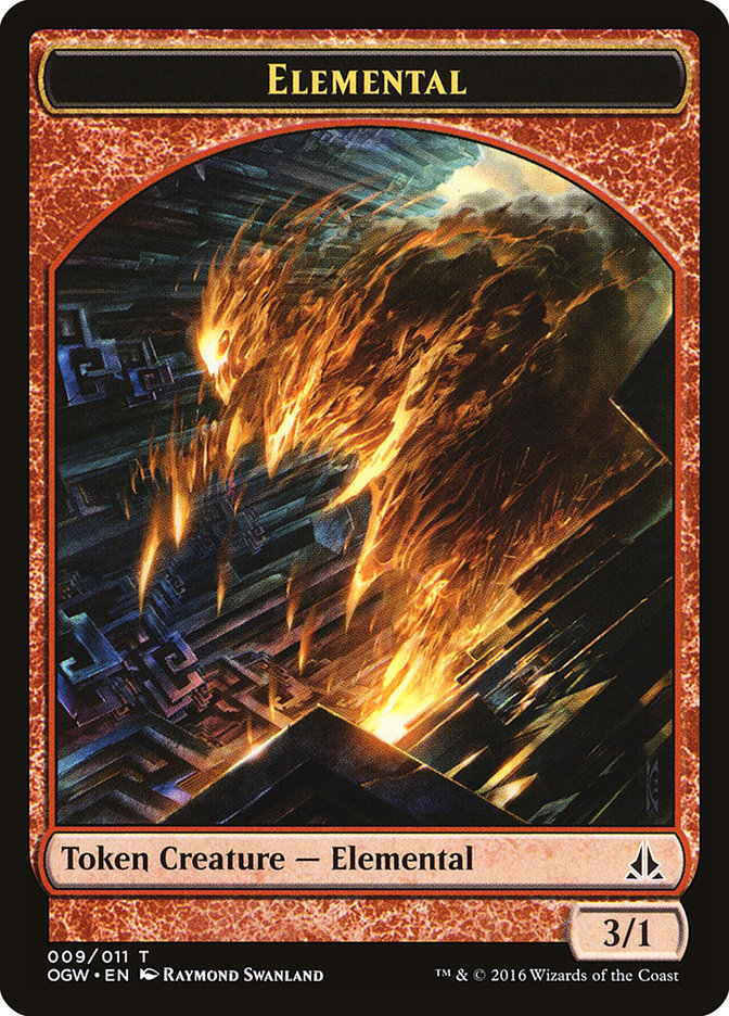 Elemental (009/011) [Oath of the Gatewatch Tokens] | Rock City Comics